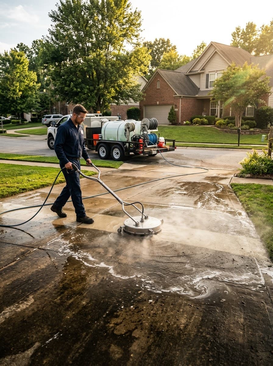 Concrete Washing in Albany, Georgia