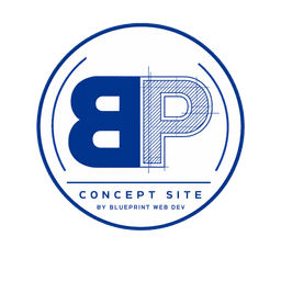 Blueprint Web Dev Concept Logo